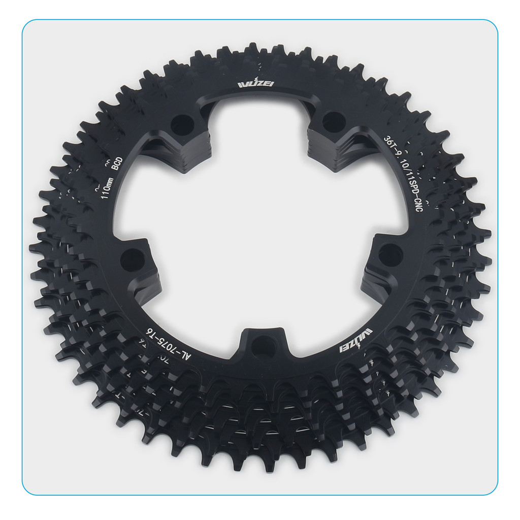 WUZEI Road Bike 110130BCD Chainring 36384042444648505254565860T 110BCD130BCD RoadFolng Bicycle Crank