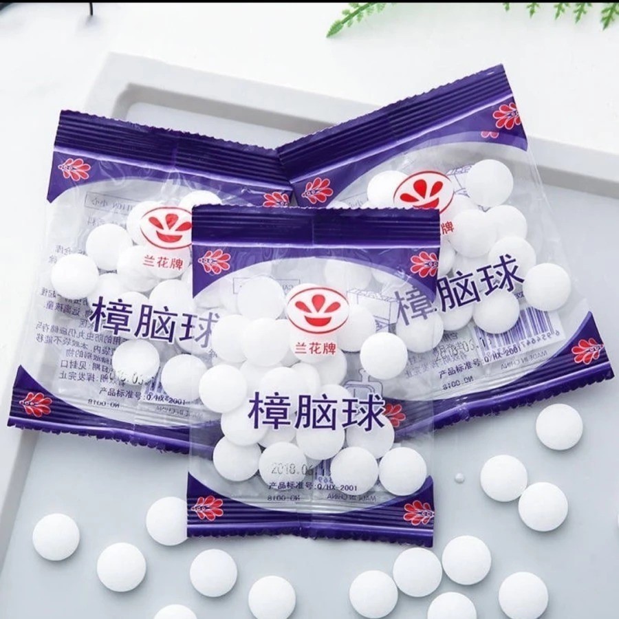 YAYAGO Kamper Kapur Barus Putih Kapur Barus Sachet Kapur Barus Kecil