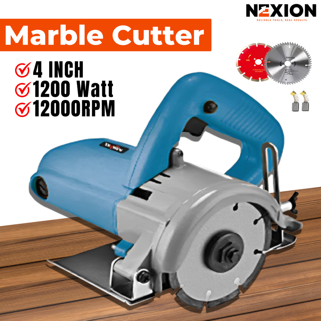 Mesin Potong Keramik 4 Inch 1200 Watt 12000 Rpm Marble Cutter Mesin Potong Granit Ubin Mesin Potong 