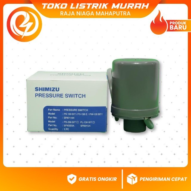 Otomatis Pompa Shimizu 130/135 BIT – Kontrol Otomatis untuk Pompa Air Kuat dan Tahan Lama