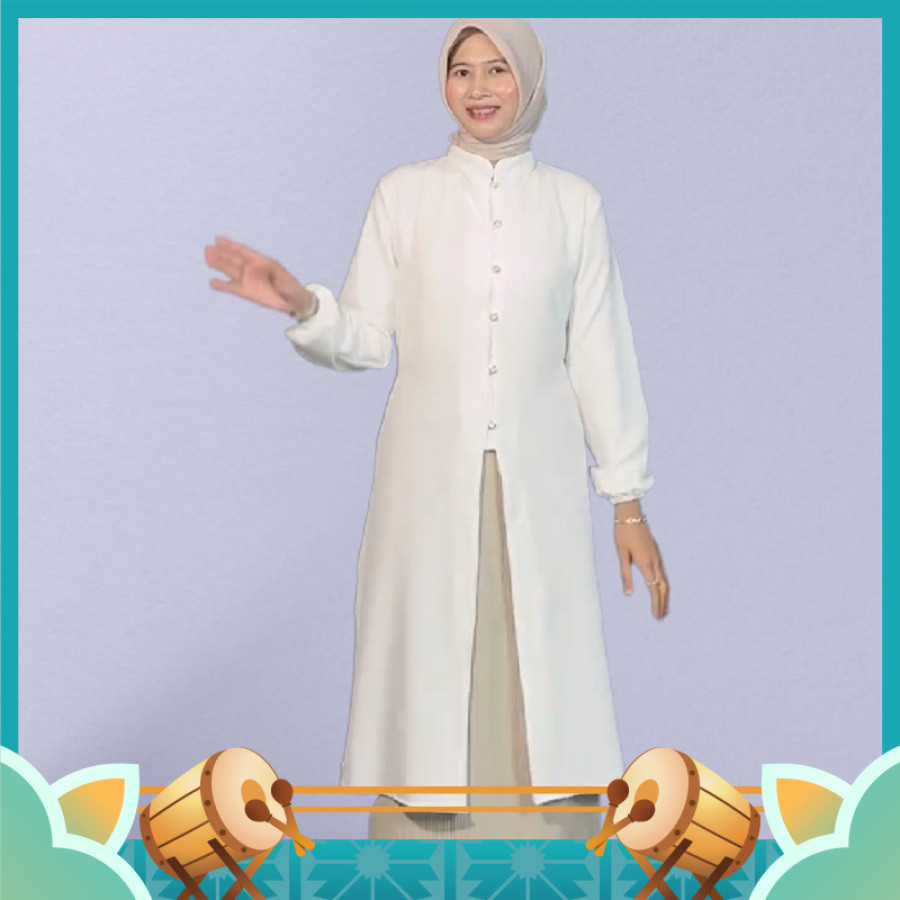 Baju Lebaran Murah / Tunik Elegan Simpel - Baju Tunic Cantik dan Elegan