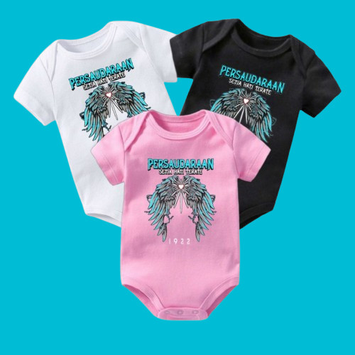 Baju Bayi Jumper Bayi Romper Bayi PSHT Persaudaraan setia hati terate 1922 Anak Silat Karate