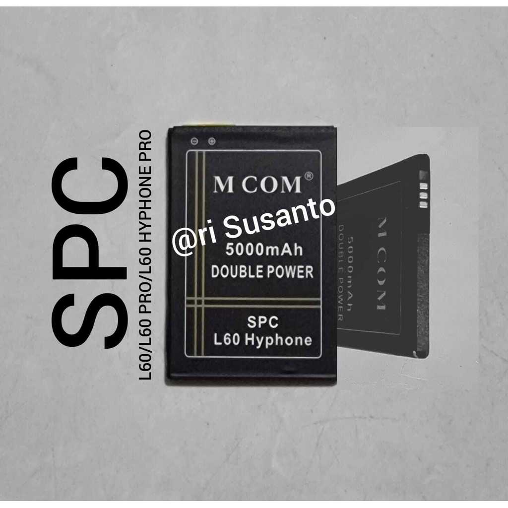 Baterai SPC L60/L60 Pro/L60 Hyphone Pro 4G Lte MCOM Double Power Protection