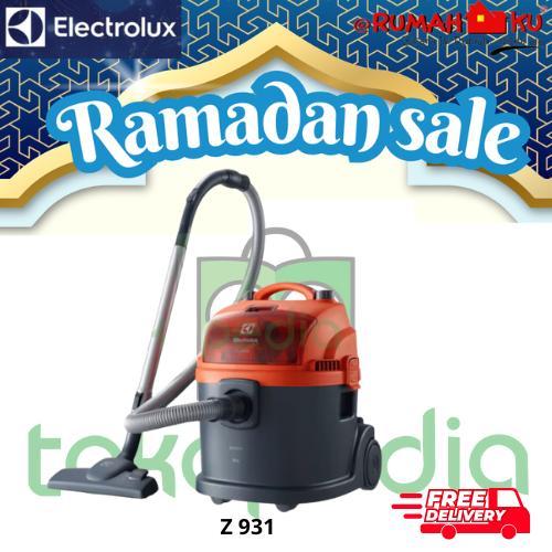 Electrolux Vacuum Cleaner Z931 Wet&Dry Z 931 Kapasitas Drum Besar 1400-1600W Filter Mikro Roda Ergon