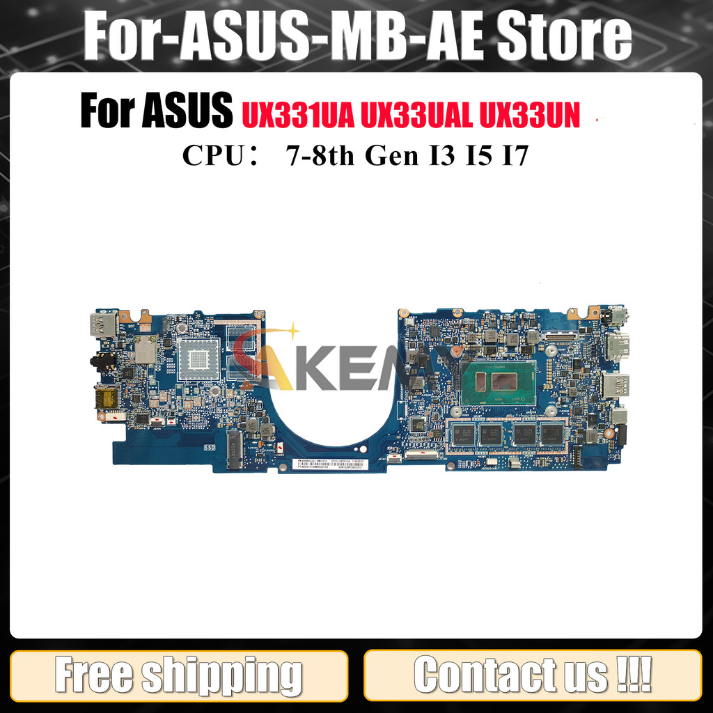 UX331UA Laptop Motherboard For ASUS ZenBook UX33UA UX33UN BX331U U3300U UX331 UX33UAL Mainboard With
