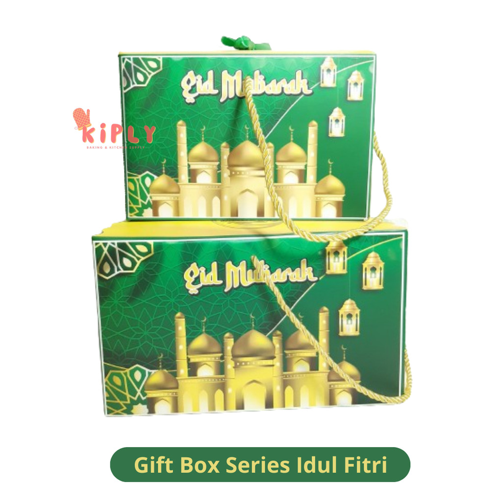 FLOPY - Gift Box Series Idul Fitri / Kotak Idul Fitri / Souvenir Idul Fitri / Box Hampers Lebaran / 