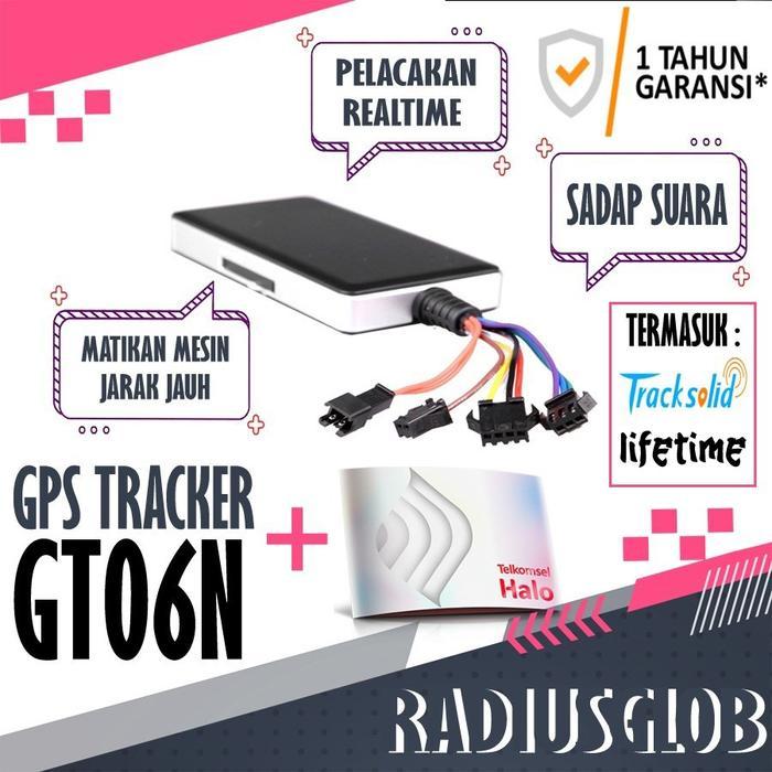 PAKET KOMPLIT GPS GT06N ( LIFETIME & KARTU ) - GT06N 4G