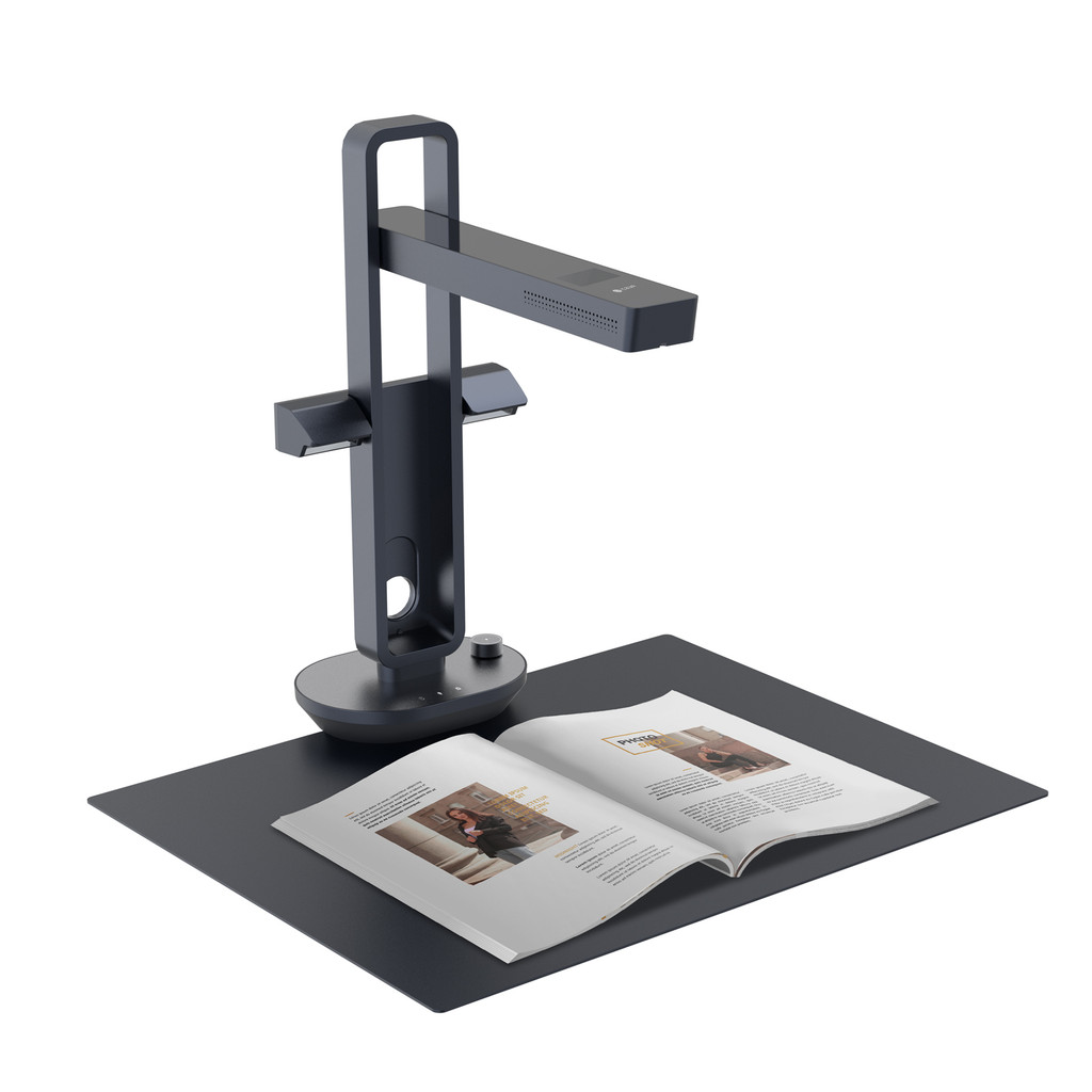 CZUR Book Scanner Aura Pro Portable Document Scanner 14MP Max A3 Size with Smart OCR Led Table Desk 