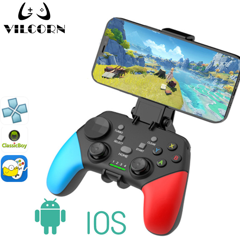 VILCORN Bluetooth-compatible Gamepad for Android Mobile Cell Phone Game Controller For Minecraft Gen