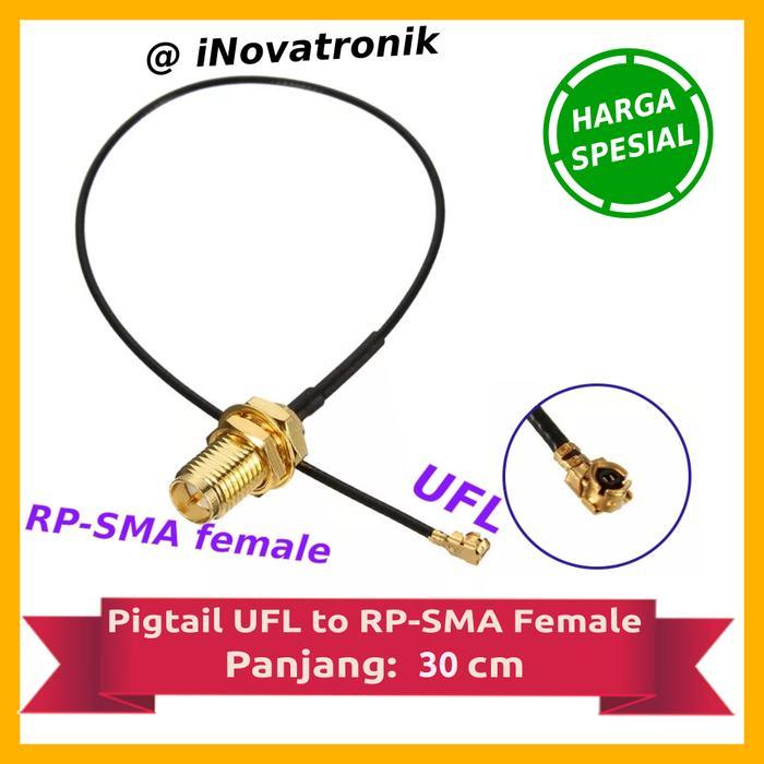 Ptail UFL to SMA Female -  SMA U.FL IPX Antena WIFI Modem Drone - 30 cm