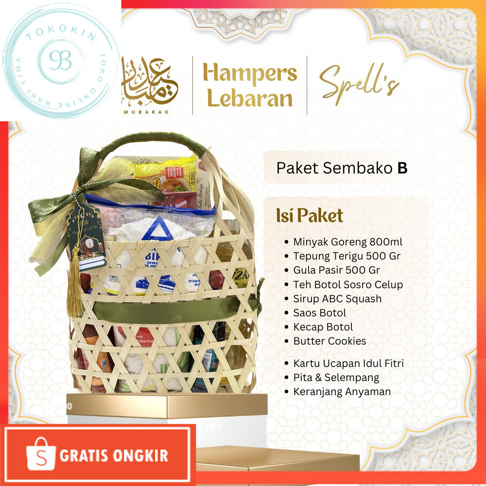 Hampers lebaran Terbaru / [INSTANT] Hampers Lebaran Sembako Premium Hampers Puasa Parcel Lebaran Par