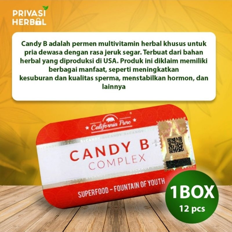 Permen Jeruk untuk Dewasa Candy (B)