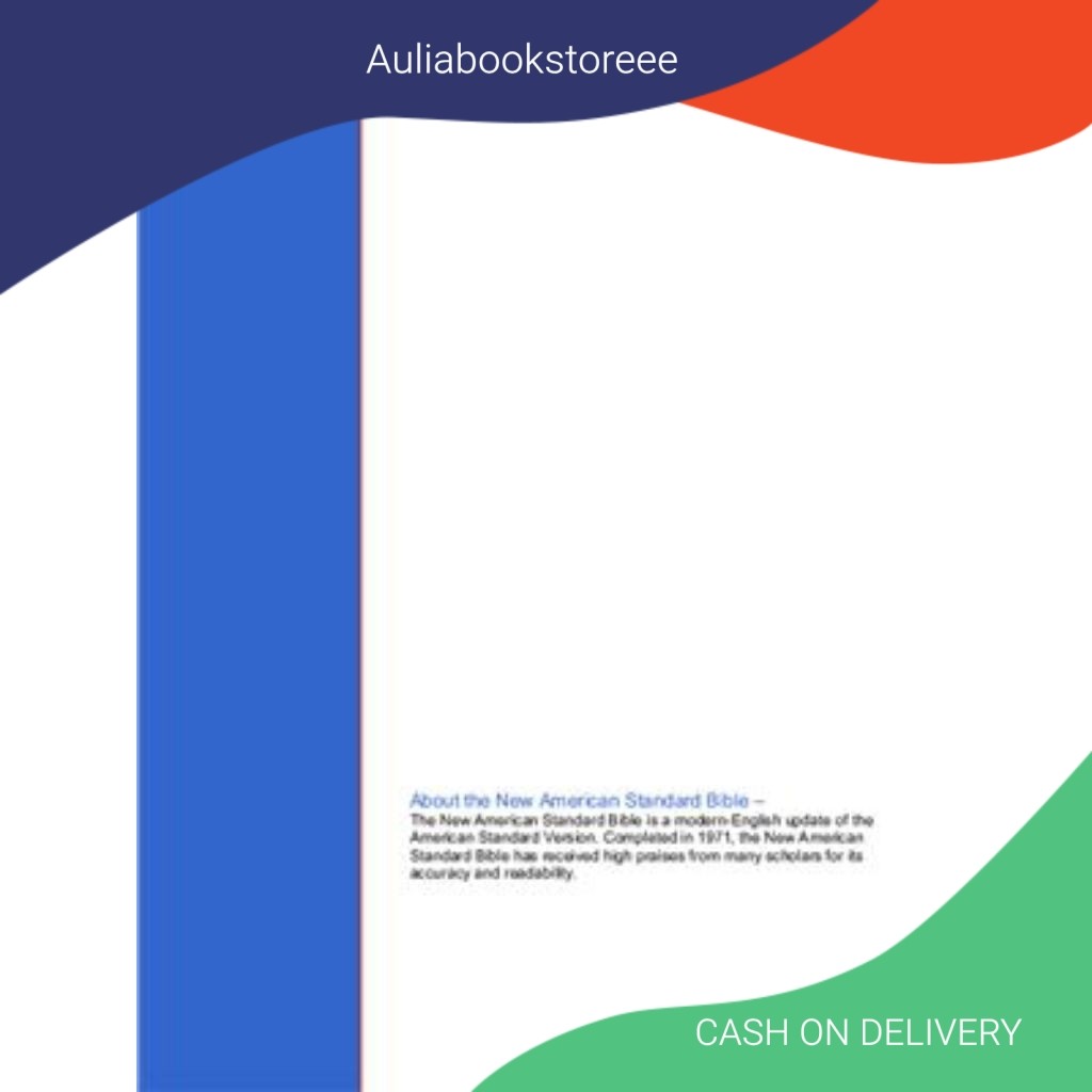Book Bible. Holy Bible. New American Standard Bible (NASB)
