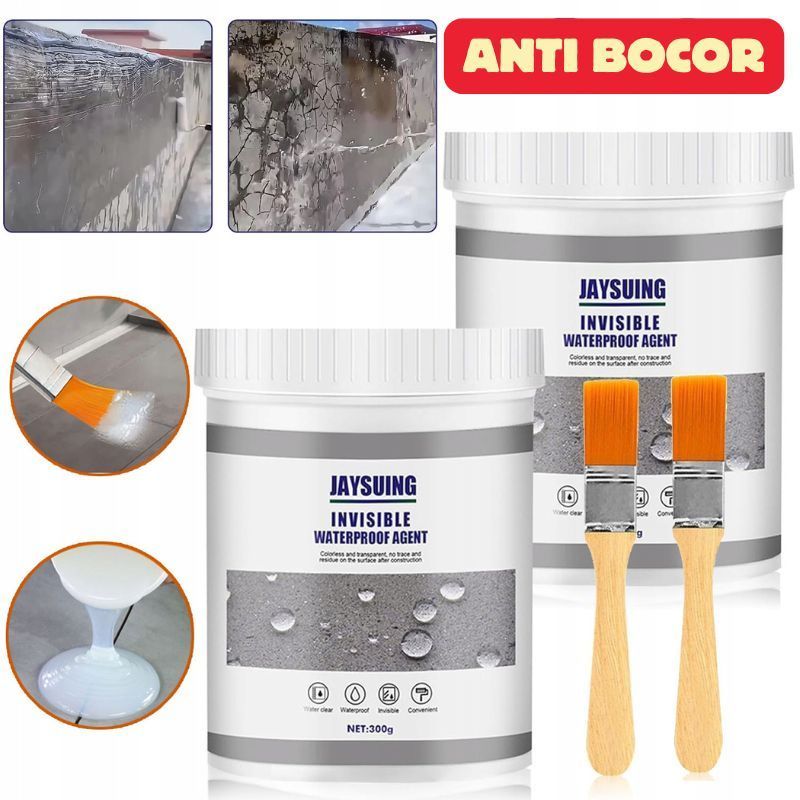 Lem Anti Bocor Keramik Seng Atap Rumah Lem Transparan Jaysuing Anti Bocor Waterproof 300gr