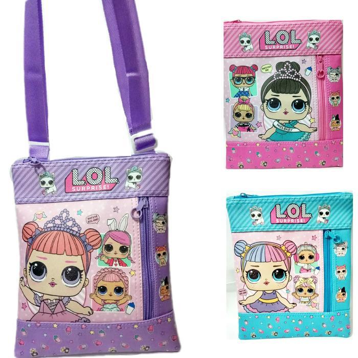 Tas Selempang anak L.O.L - 3059 - LOL BR3 - Pink