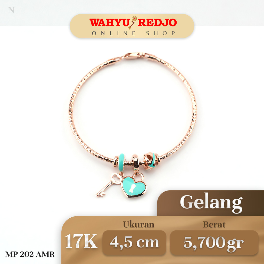 Gelang Emas AMR Kadar 17K Wahyu Redjo GL-17K 30646355-PMR