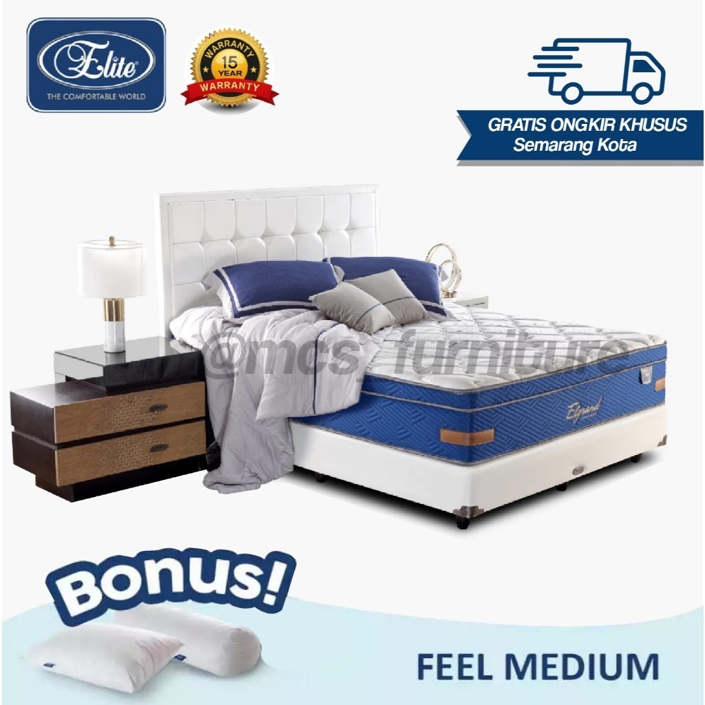 Kasur Springbed  Elite Elgrand Foam Encasment Mebel Furniture MCS Semarang