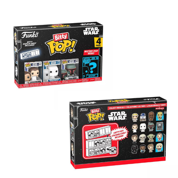 Funko Bitty POP Star Wars S2 - Leia 4Pk
