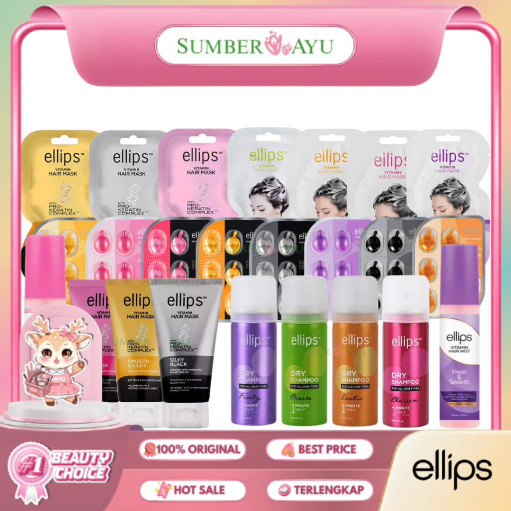 ELLIPS SERIES | ELLIPS HAIR VITAMIN | ELLIPS HAIR MASK