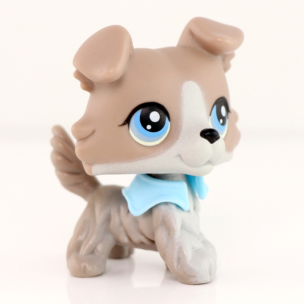 LPS Mini Pet Shop #67 Collie Toy Cute Children's Toys Parent-Child Interactive Toys Dress-up Toys