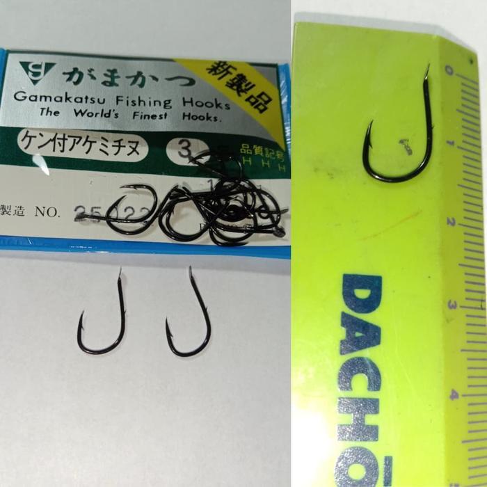 Kail gamakatsu fishing Hooks no 3
