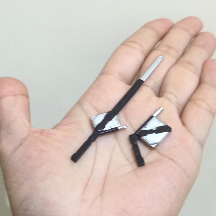 Diorama Miniatur Set weapon SHF KAMEN RIDER DECADE OLD Aksesoris Figure