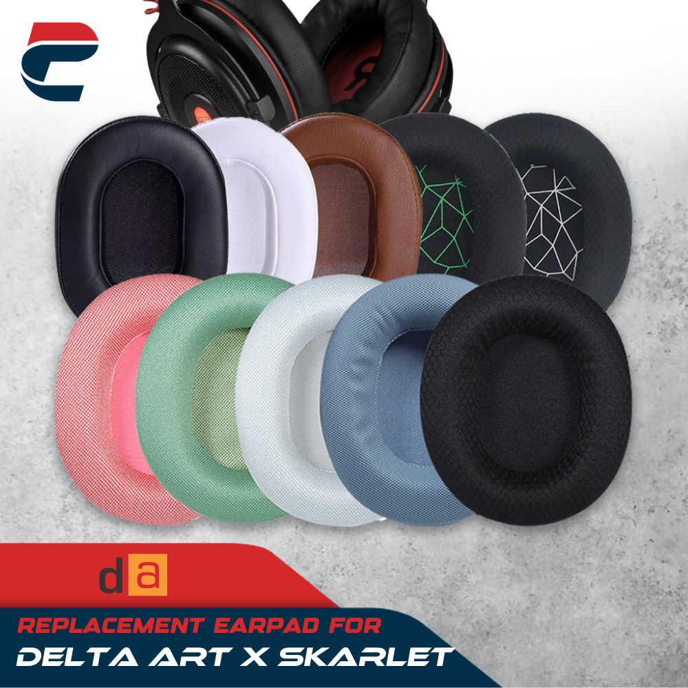 Earcushion Earpad Earcup Digital Alliance Delta Art X Skarlet Busa Bantalan Foam Pads Busa Bantalan