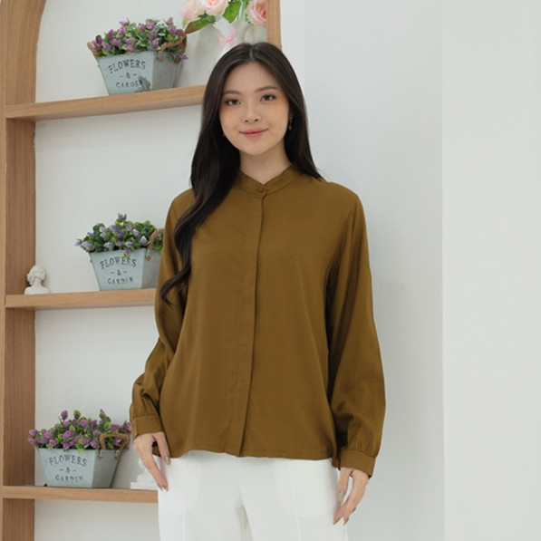 ADA -  Noelle Blouse Long Sleeves Wanita #2F54