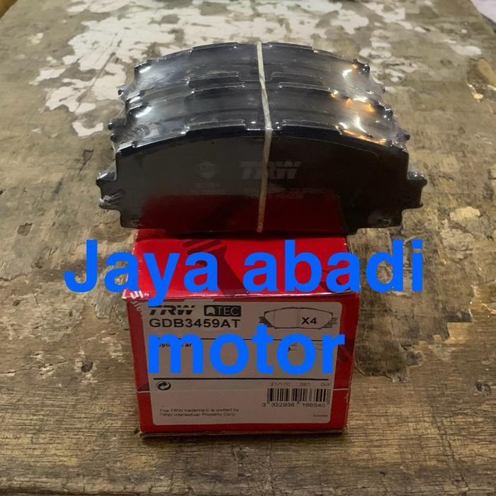Kampas rem depan yaris 2007 - 2012 type e, j, g original TRW bermutu