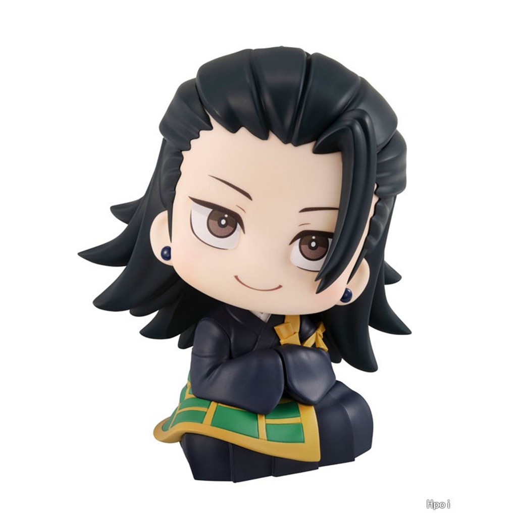 10CM Anime Jujutsu Kaisen Geto Suguru High School Satoru Gojo Look Up Sitting Cute Q Version Model T