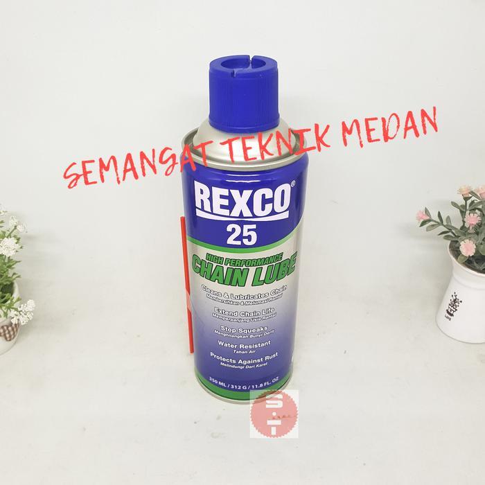 REXCO25 CHAIN LUBE PELUMAS RANTAI SEPEDA MOTOR SPRAY REXCO25 REXCO 25