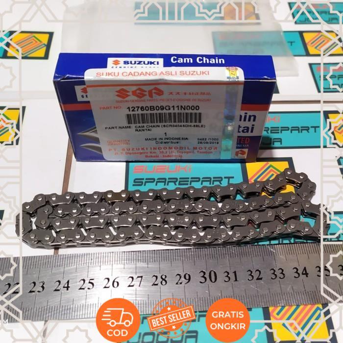 Eclipse- 12760B09G11N000 Cam Chain / Rantai Kamprat Suzuki Smash 110 Ori