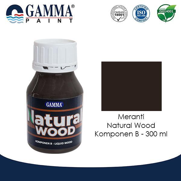 Natural Wood Komponen B - 300ml - Cat Pewarna Motif Efek Urat Kayu - Meranti