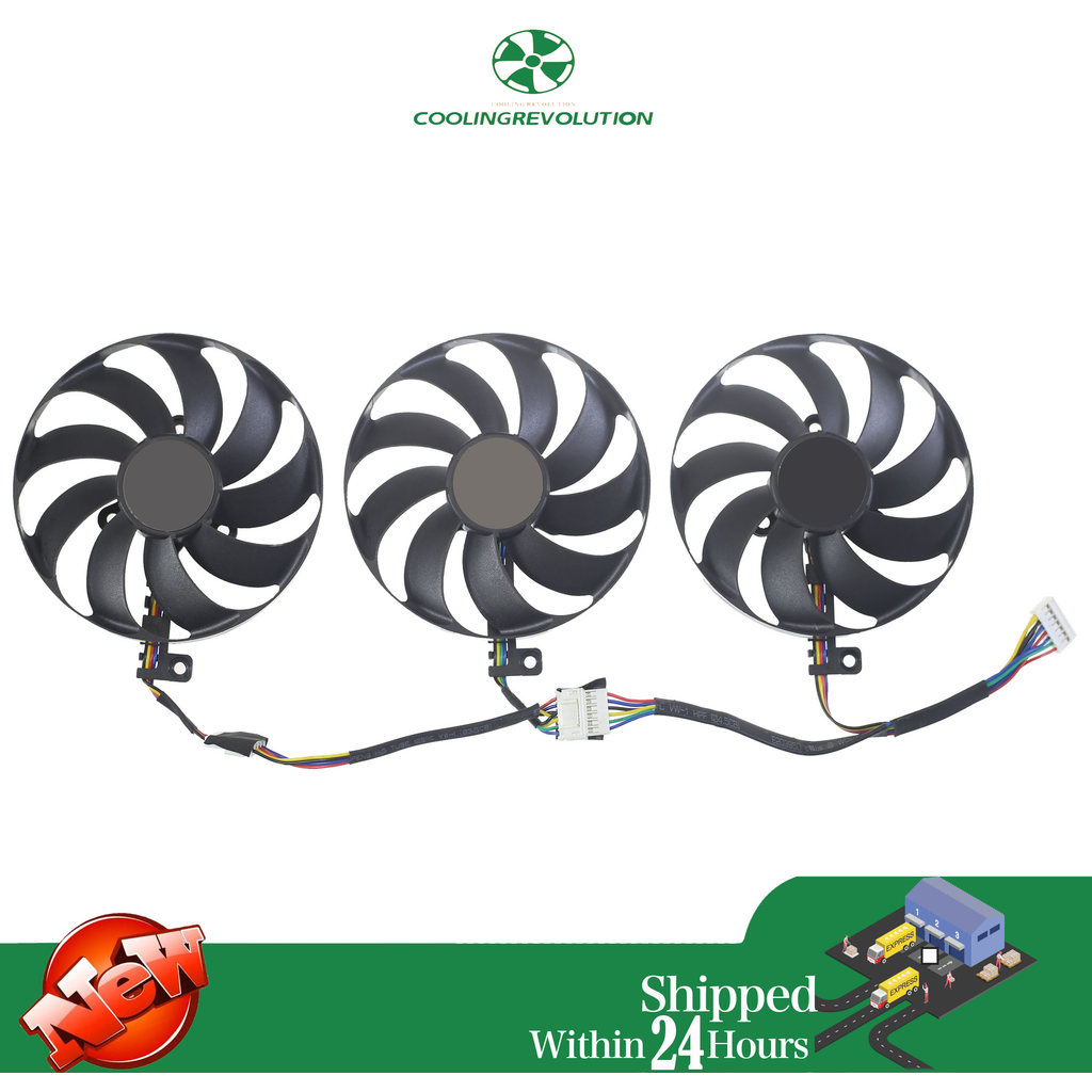 87MM T129215SU Graphics Card Cooling Fan RX 5600 XT RX 5700 RX 5700 XT for ASUS ROG Strix RX 5600 XT