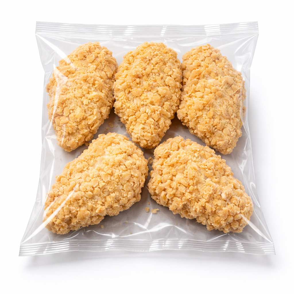 Ayam Crispy Fillet Dada 5 Pcs | Frozen Crispy Chicken Breast | Ready To Cook | Cocok Ayam Geprek & R