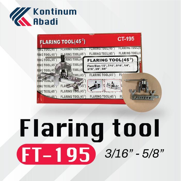 Flaring Tool Set Pipa AC - FT 195