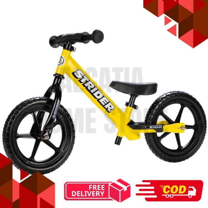 STRIDER Balance Bike 12 Sport Sepeda Anak Push Bike - Yellow