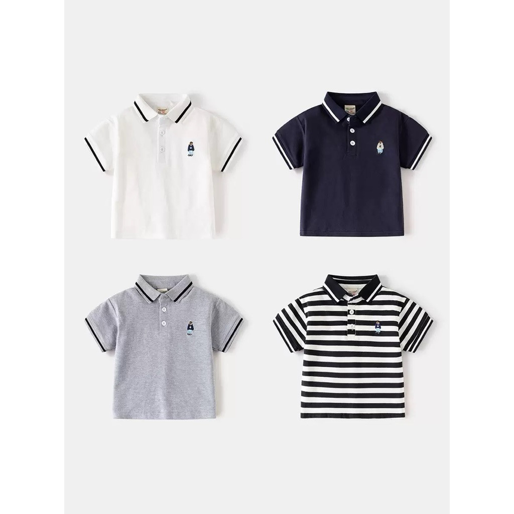 Matthew Polo Shirt | Kemeja Polo Anak Laki Laki | Baju Polo Anak Laki Laki | Atasan Anak Laki Laki
