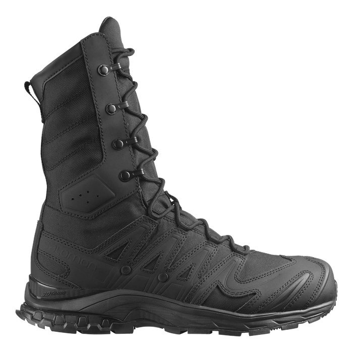 SALOMON - XA FORCES JUNGLE, Unisex Tactical Boots, Black / Black / Black - Tactical Boots Pria dan W