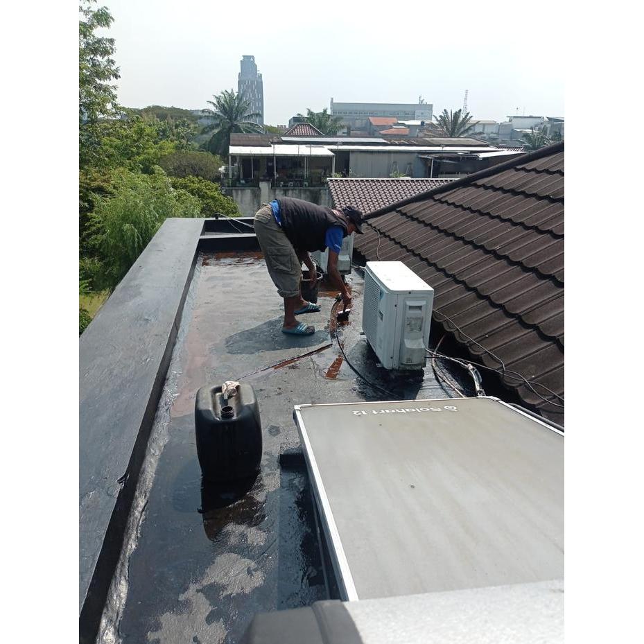 Cat Tembok Anti Bocor Aspal Cair Anti Bocor for Waterproofing - 5 Kg - Hitam