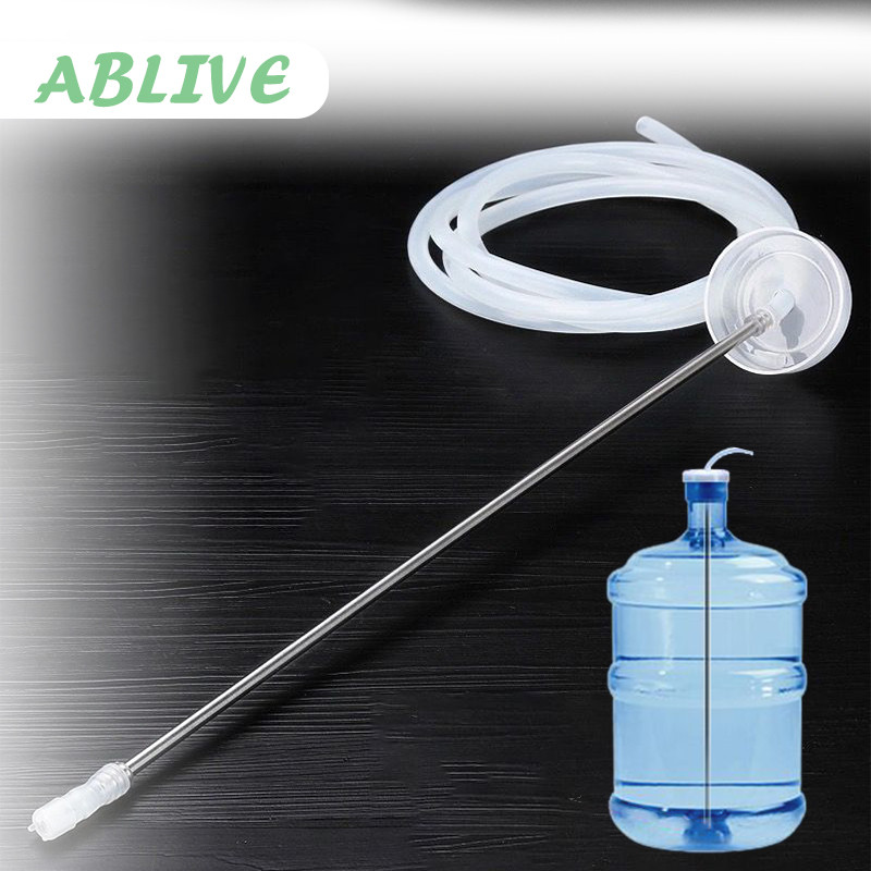 150mm Selang Air Pompa Galon Foodgrade Elektrik Pipa Galon Stainless 304 Pipa Selang Galon Pompa Ele
