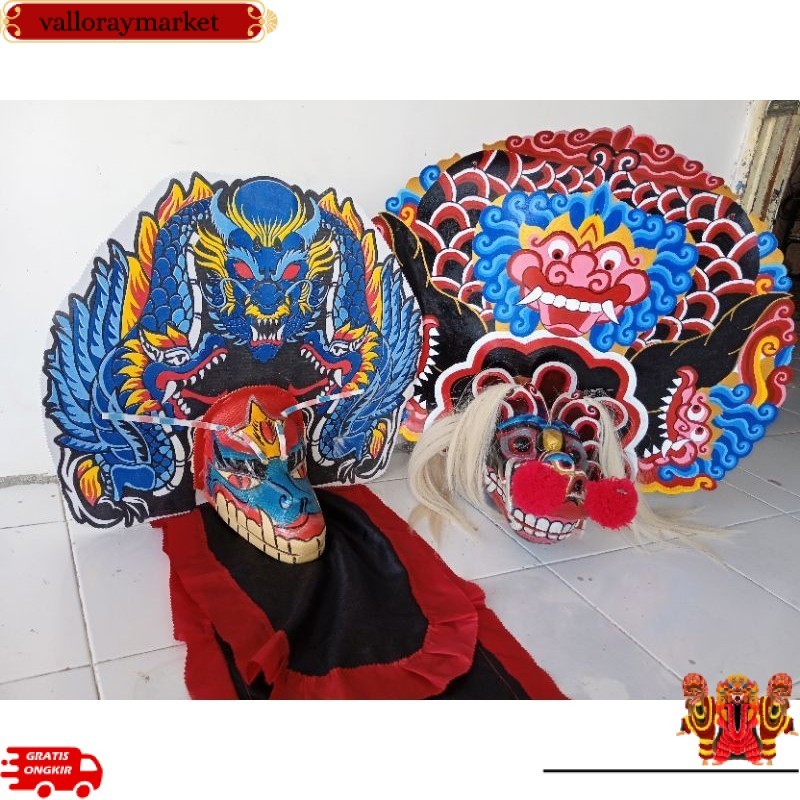 BEST barongan devil/barongan devil anak/barongan anak/barongan pentas untuk usia 2-6 tahun VLM -61