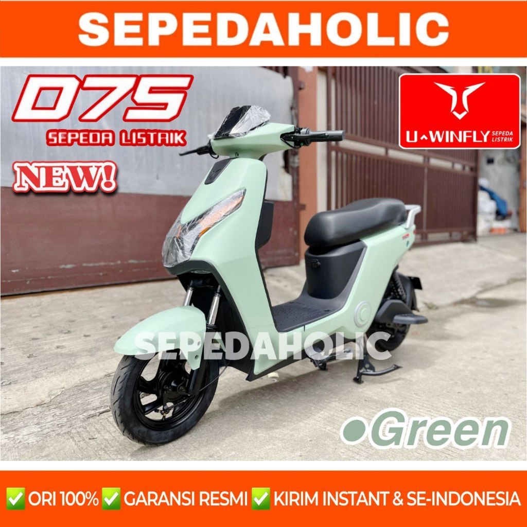 BM Sepeda Motor Listrik UWINFLY D65 D75 Electric Bike
