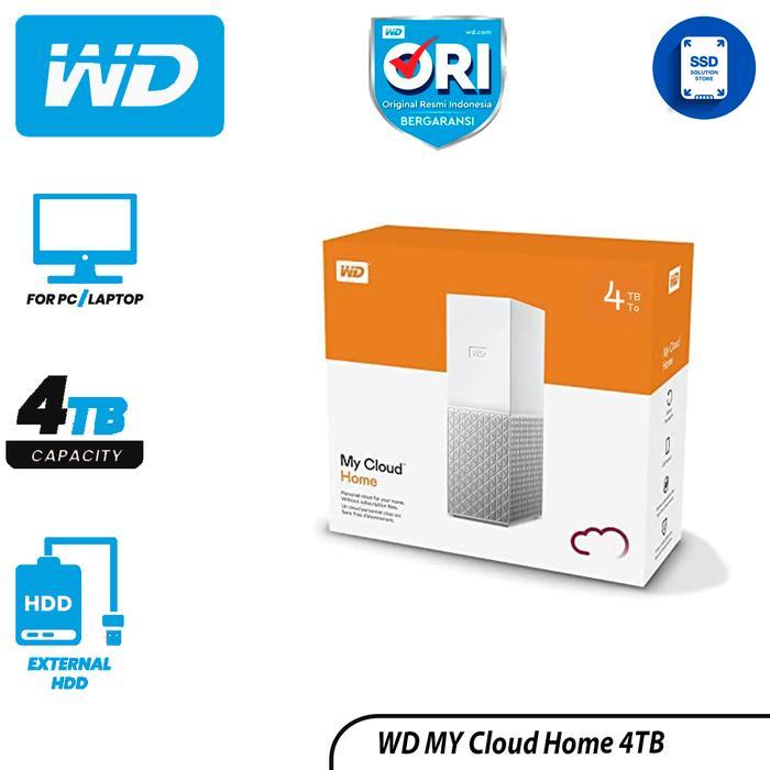 WD My Cloud Home 4TB / Harddisk External Personal Cloud Storage- DHI