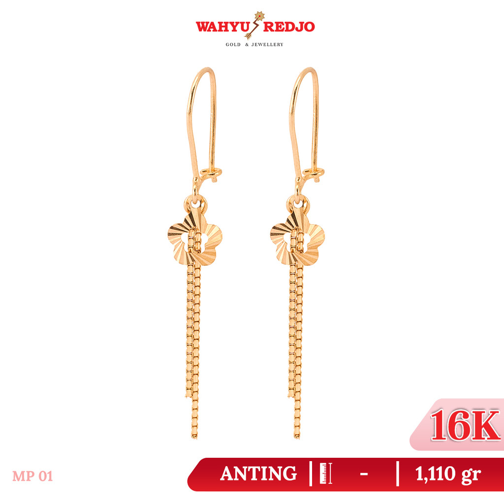 Anting Emas Kadar 16K Wahyu Redjo AN-16K 30766676