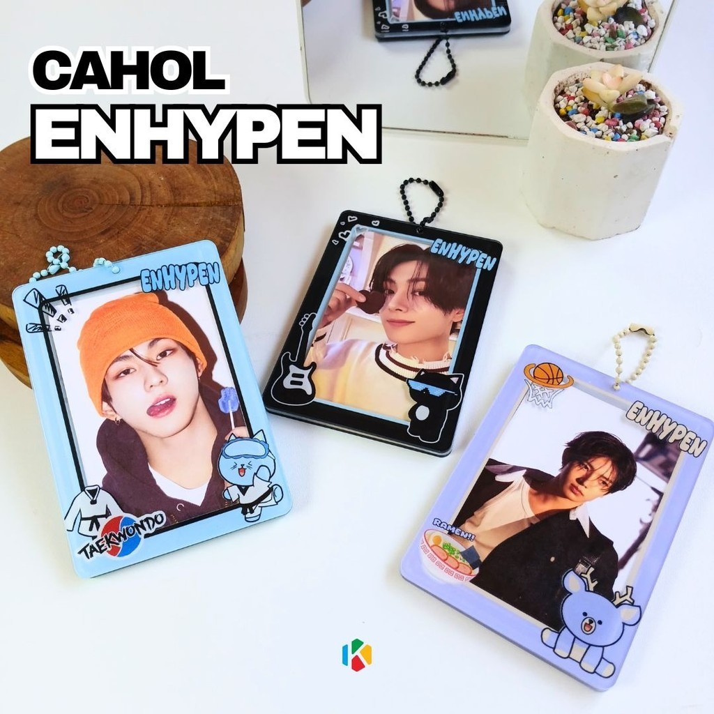 Cahol Photocard ENHYPEN ENGENE – Card Holder Photocard KPOP - KPOP Merch - Enhypen Merch - Unofficia