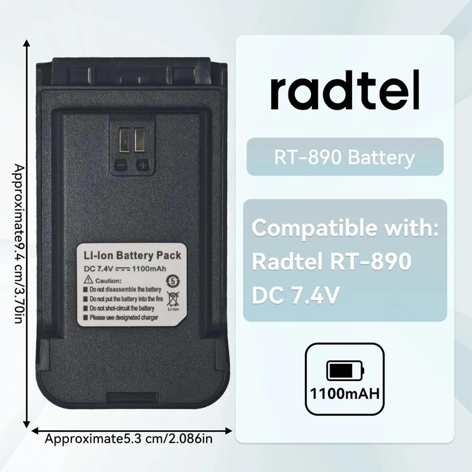 Baterai Cadangan untuk HT UV-5118 PLUS 1100mAh - Kompatibel dengan V86T