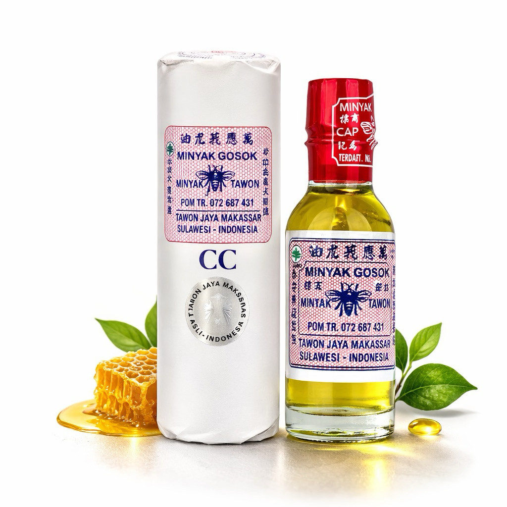 Minyak gosok CC minyak tawon CC isi 20 ml atau minyak urut/minyak tawon original