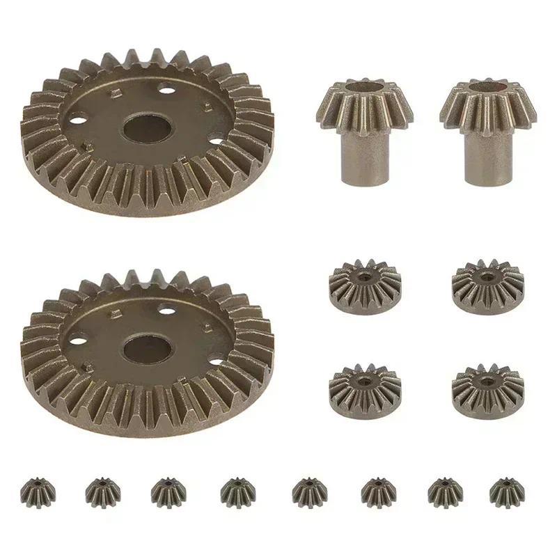 Wltoys 144001 parts Upgrade Metal Gear 30T 16T 10T fferential Driving Gears for Wltoys 144001 12428 