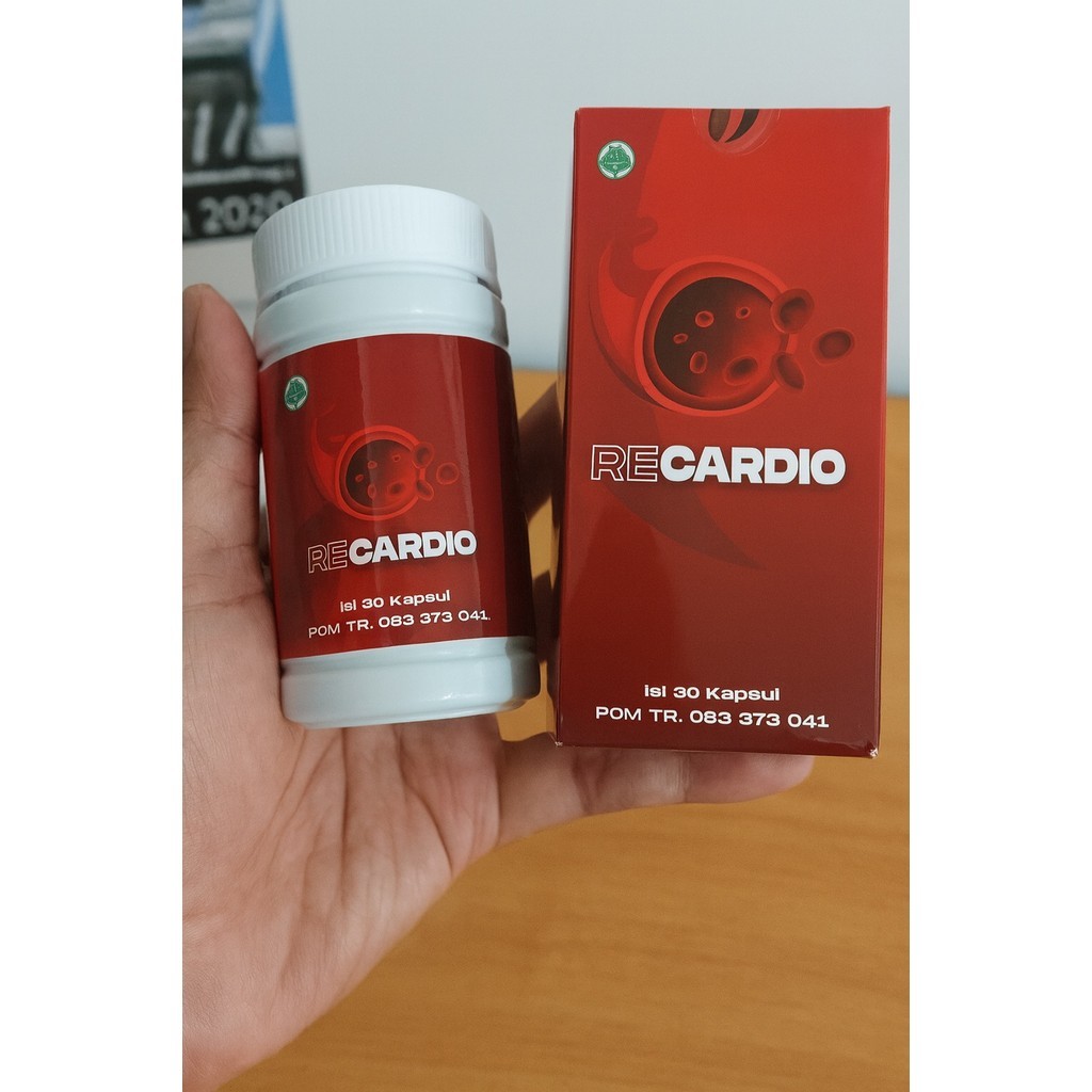 Recardio Original Obat Mengatasi Hipertensi BPOM HALAL RECARDIO